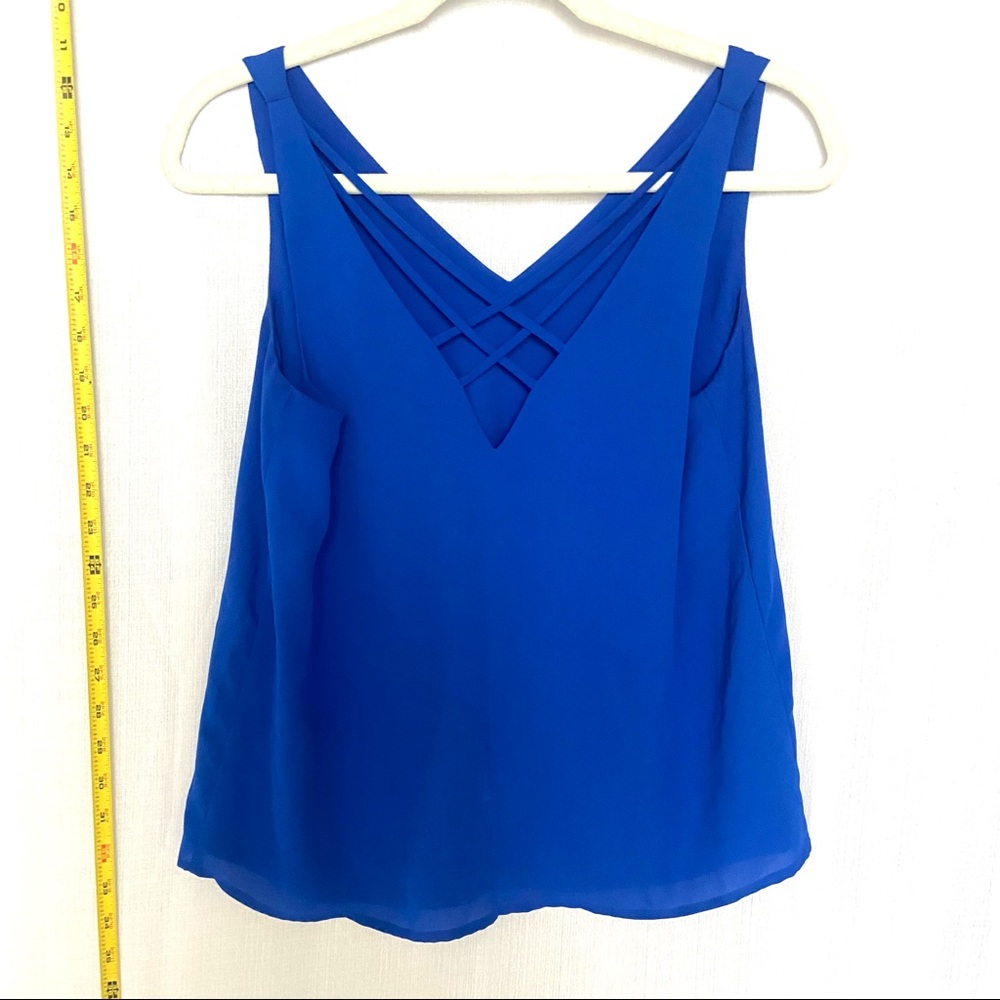 Express Blue Tank Top